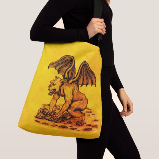 Golem Gargoyle Crossbody Tas (Dichtbij)