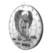 Golem Gargoyle Dartbord (Voorkant Rechts)