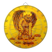 Golem Gargoyle Dartbord (Voorkant)