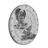 Golem Gargoyle Dartbord (Voorkant Links)