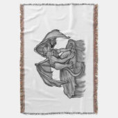 Golem Gargoyle Deken (Voorkant Verticaal)