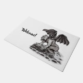 Golem Gargoyle Deurmat (Schuin)