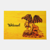 Golem Gargoyle Deurmat (Voorkant)