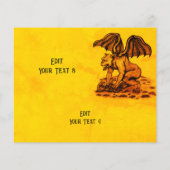 Golem Gargoyle Flyer (Achterkant)