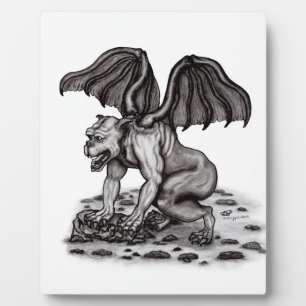 Golem Gargoyle Fotoplaat