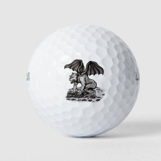 Golem Gargoyle Golfballen (Voorkant)