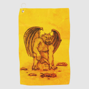 Golem Gargoyle Golfhanddoek