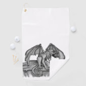 Golem Gargoyle Golfhanddoek (Insitu)