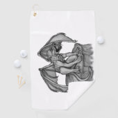 Golem Gargoyle Golfhanddoek (Insitu)