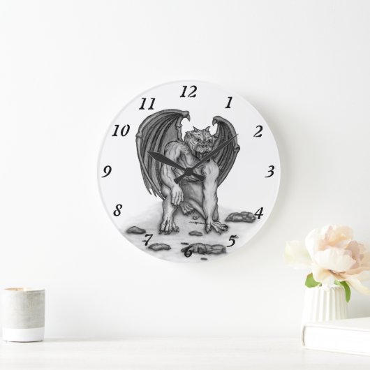 Golem Gargoyle Grote Klok (Huis)