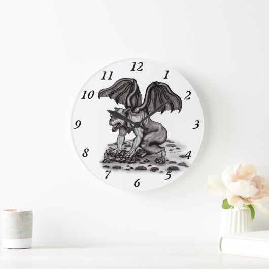 Golem Gargoyle Grote Klok (Huis)