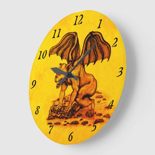 Golem Gargoyle Grote Klok (Hoek)