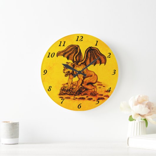 Golem Gargoyle Grote Klok (Huis)