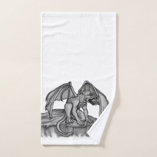 Golem Gargoyle Handdoek (Handdoek)