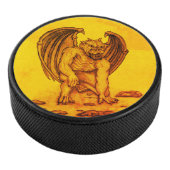 Golem Gargoyle Hockey Puck (3/4)
