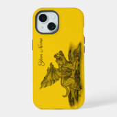 Golem Gargoyle iPhone 15 Case (Achterkant)