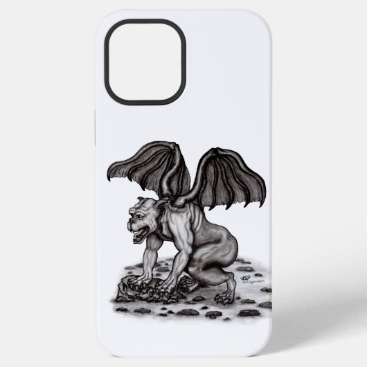 Golem Gargoyle iPhone Hoesje (Achterkant)