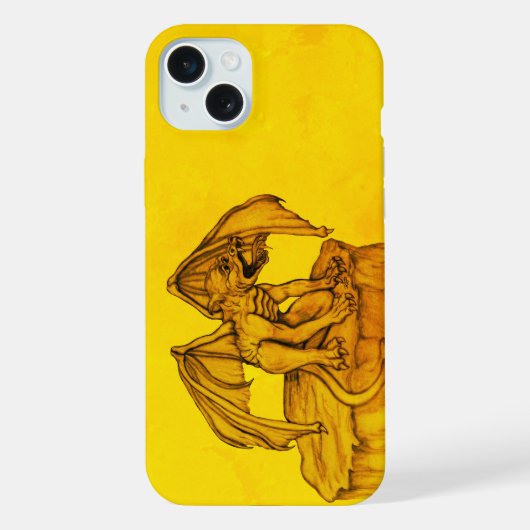Golem Gargoyle iPhone Hoesje (Achterkant)