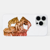 Golem Gargoyle iPhone Hoesje (Achterkant horizontaal)