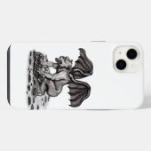 Golem Gargoyle iPhone Hoesje (Achterkant horizontaal)
