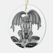 GOLEM Gargoyle Keramisch Ornament (Links)