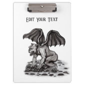 Golem Gargoyle Klembord (Voorkant)