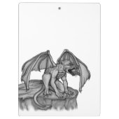 Golem Gargoyle Klembord (Achterkant)