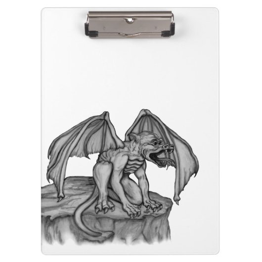 Golem Gargoyle Klembord (Voorkant)