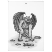 Golem Gargoyle Klembord (Achterkant)