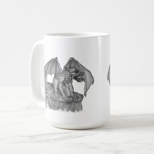 Golem Gargoyle Koffiemok (Voorkant links)