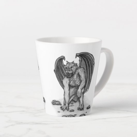 Golem Gargoyle Latte Mok (Rechterhoek)