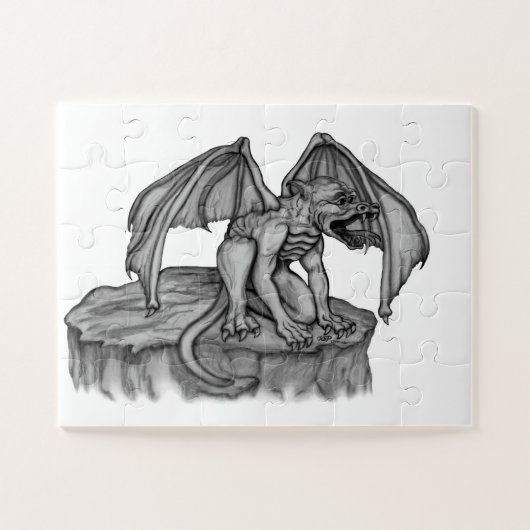 Golem Gargoyle Legpuzzel (Horizontaal)