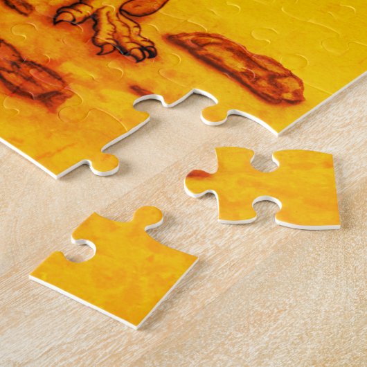 Golem Gargoyle Legpuzzel (Zijkant)