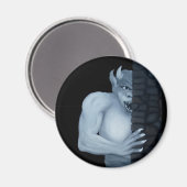 Golem - Gargoyle Magneet (Voorkant / Achterkant)