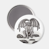 Golem Gargoyle Magneet (Voorkant / Achterkant)