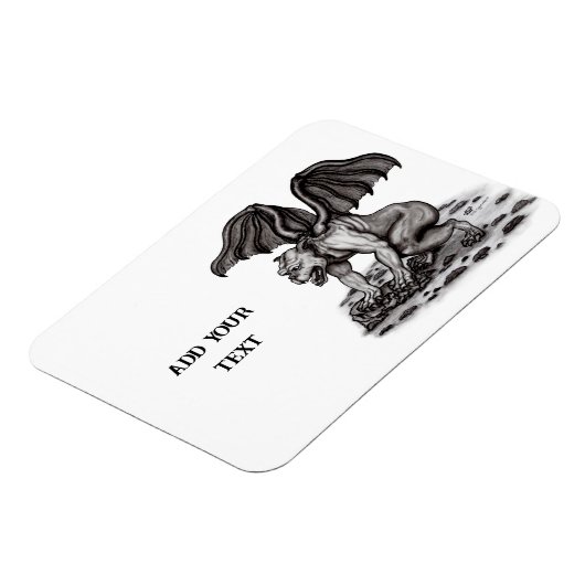 Golem Gargoyle Magneet (Linkerzijde)