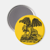 Golem Gargoyle Magneet (Voorkant / Achterkant)
