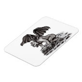 Golem Gargoyle Magneet (Linkerzijde)