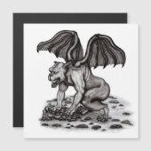 Golem Gargoyle magnetische kaart (Voorkant / Achterkant)