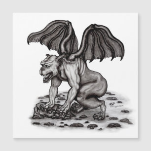 Golem Gargoyle magnetische kaart