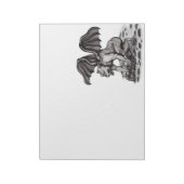 Golem Gargoyle Notitieblok (Linkerzijde)