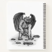Golem Gargoyle Notitieboek (Achterkant)