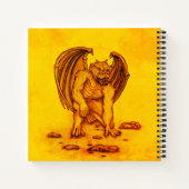 Golem Gargoyle Notitieboek (Achterkant)