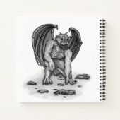 Golem Gargoyle Notitieboek (Achterkant)