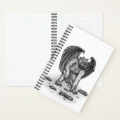 Golem Gargoyle Notitieboek (Binnen)