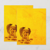 Golem Gargoyle Paper - blad (Voorkant / Achterkant)