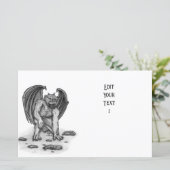 Golem Gargoyle Paper - blad (Staand voorkant)