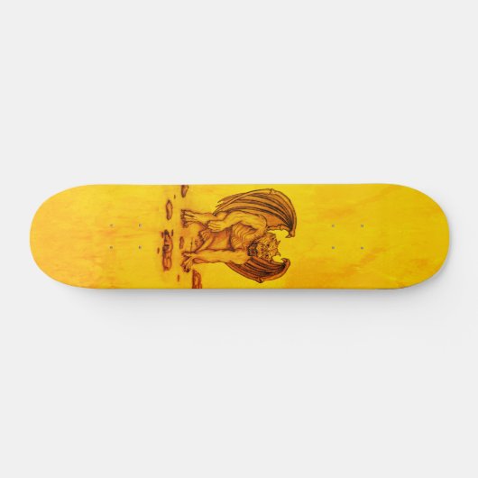 Golem Gargoyle Persoonlijk Skateboard (Horizontaal)