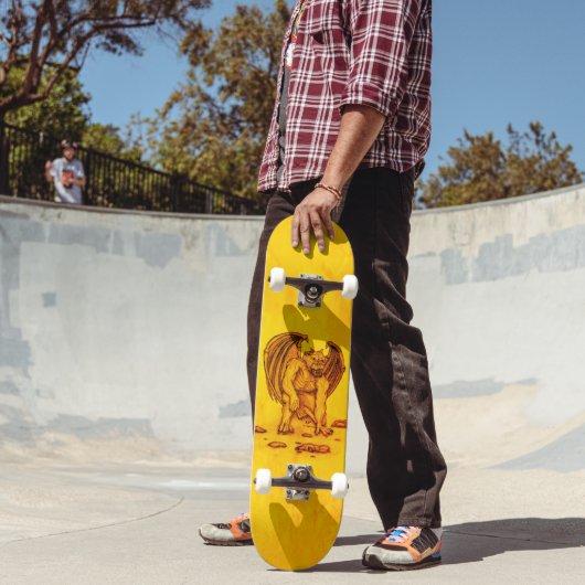 Golem Gargoyle Persoonlijk Skateboard (Buiten 2)