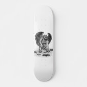 Golem Gargoyle Persoonlijk Skateboard (Voorkant)